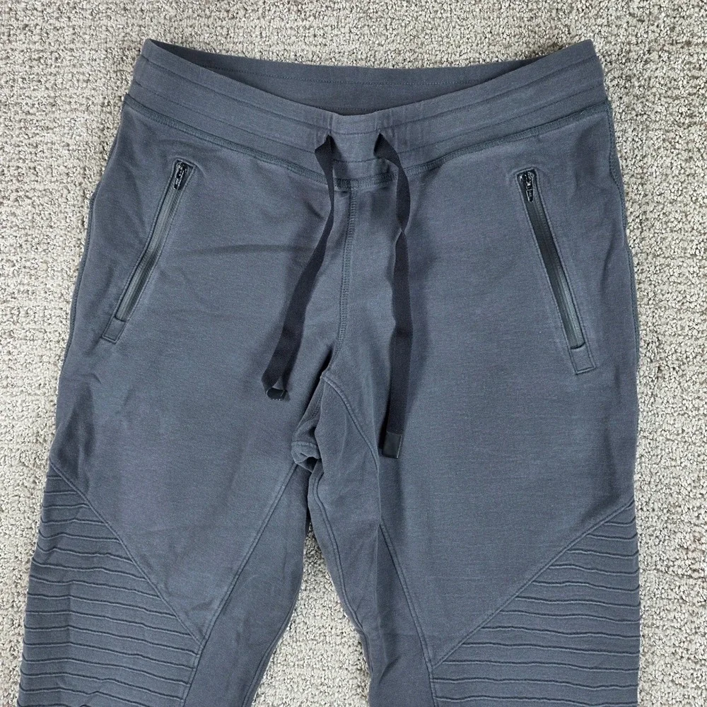 Alo Yoga Urban Moto Joggers Sweatpants Women's‎ XS Gray Pockets